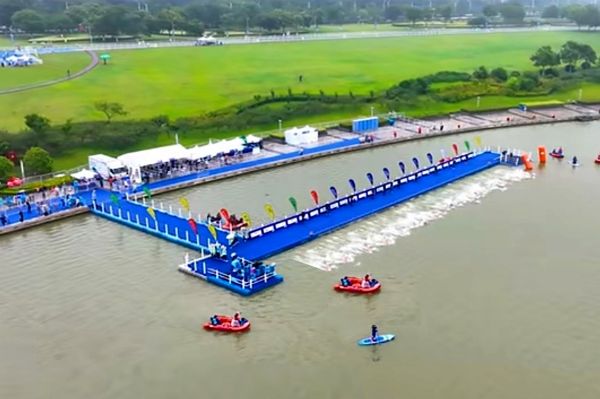 水上賽事浮筒平臺(tái)